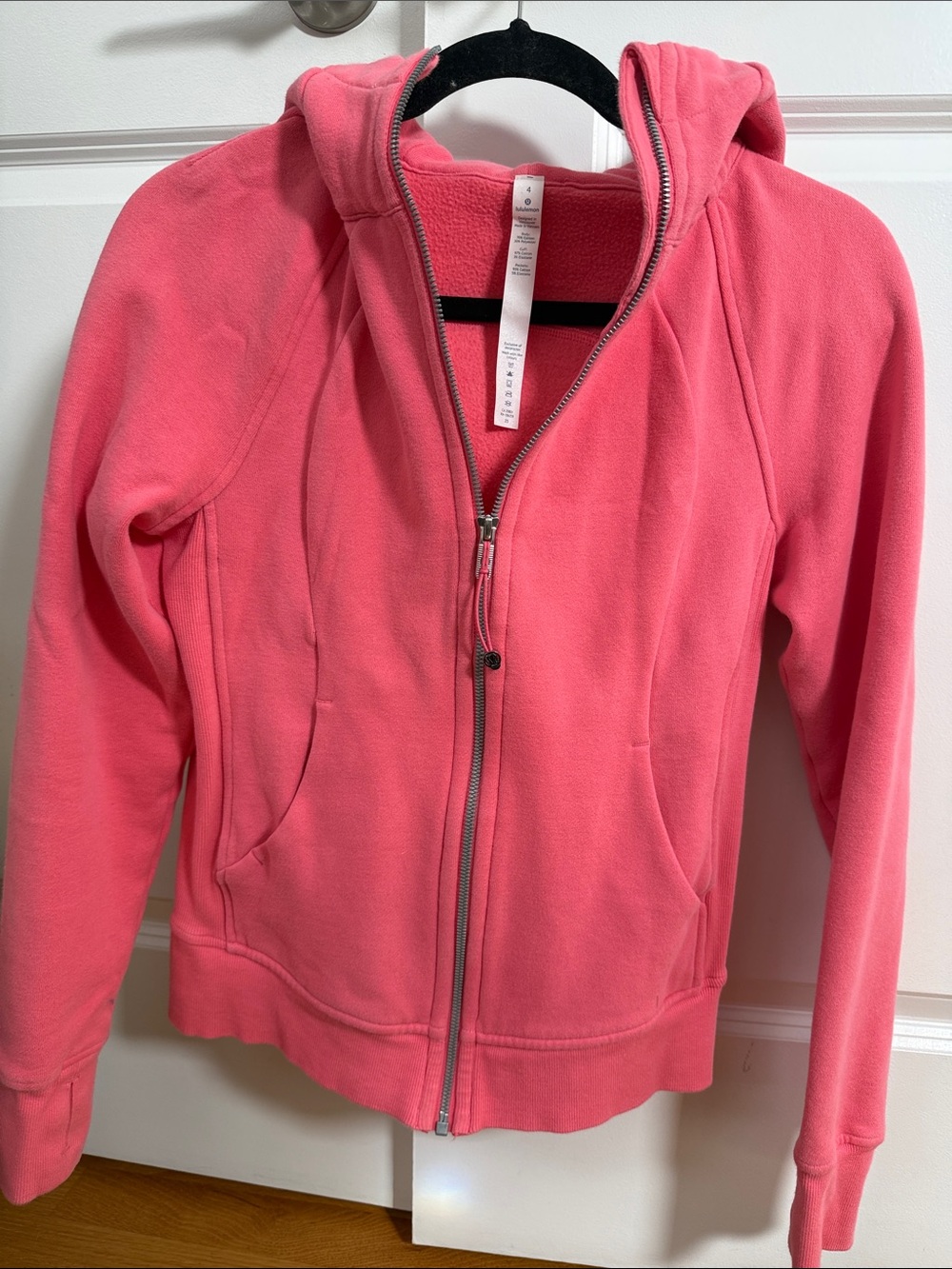 lululemon athletica Pink Girls' Zip Hoodie